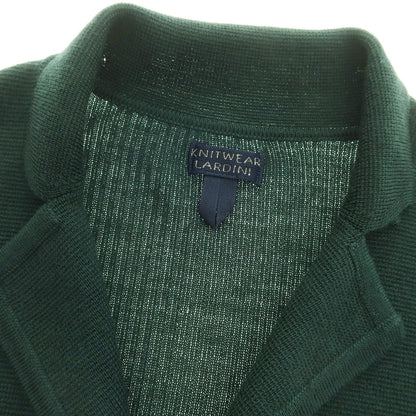 【中古】ラルディーニ LARDINI ウール ニットベスト ダークグリーン【 46 】【 状態ランクB 】【 メンズ 】