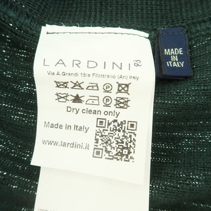 【中古】ラルディーニ LARDINI ウール ニットベスト ダークグリーン【 46 】【 状態ランクB 】【 メンズ 】
