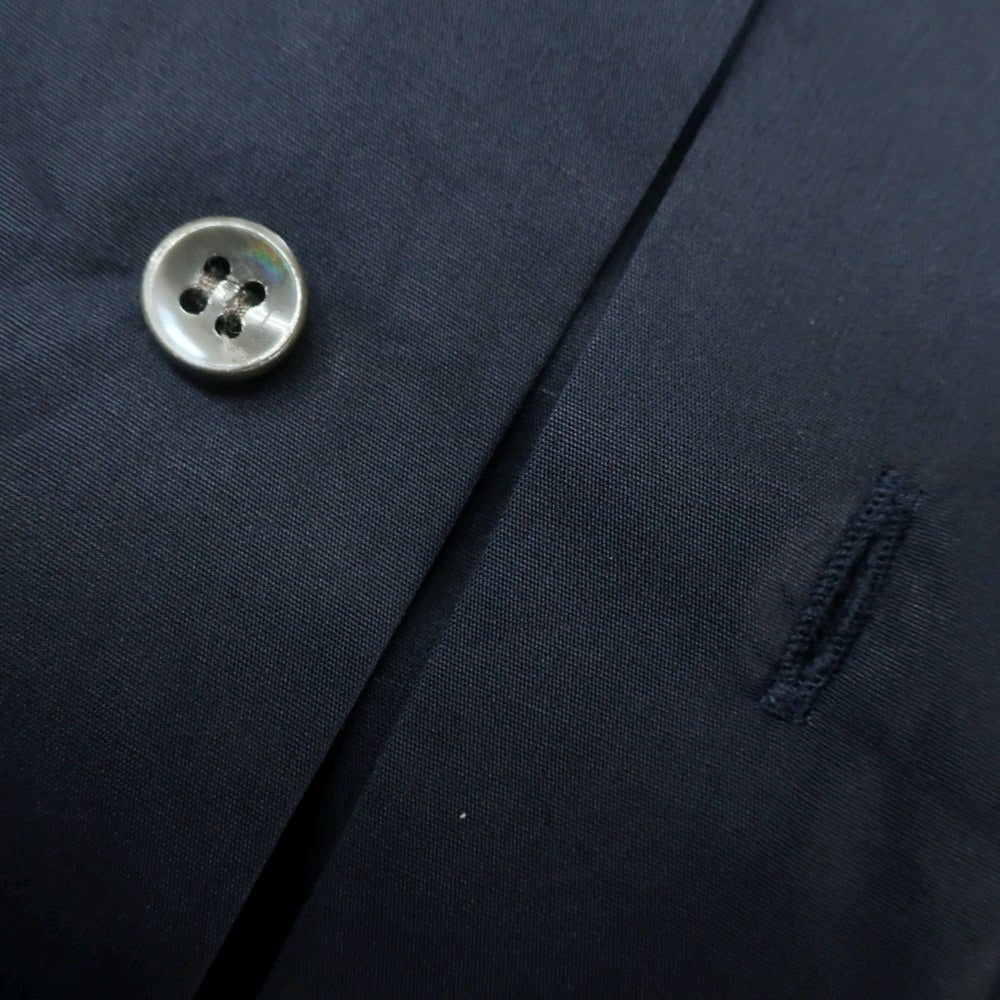 [Used] ORIAN Cotton Semi-Wide Collar Dress Shirt Navy [38] [Condition Rank C] [Men&