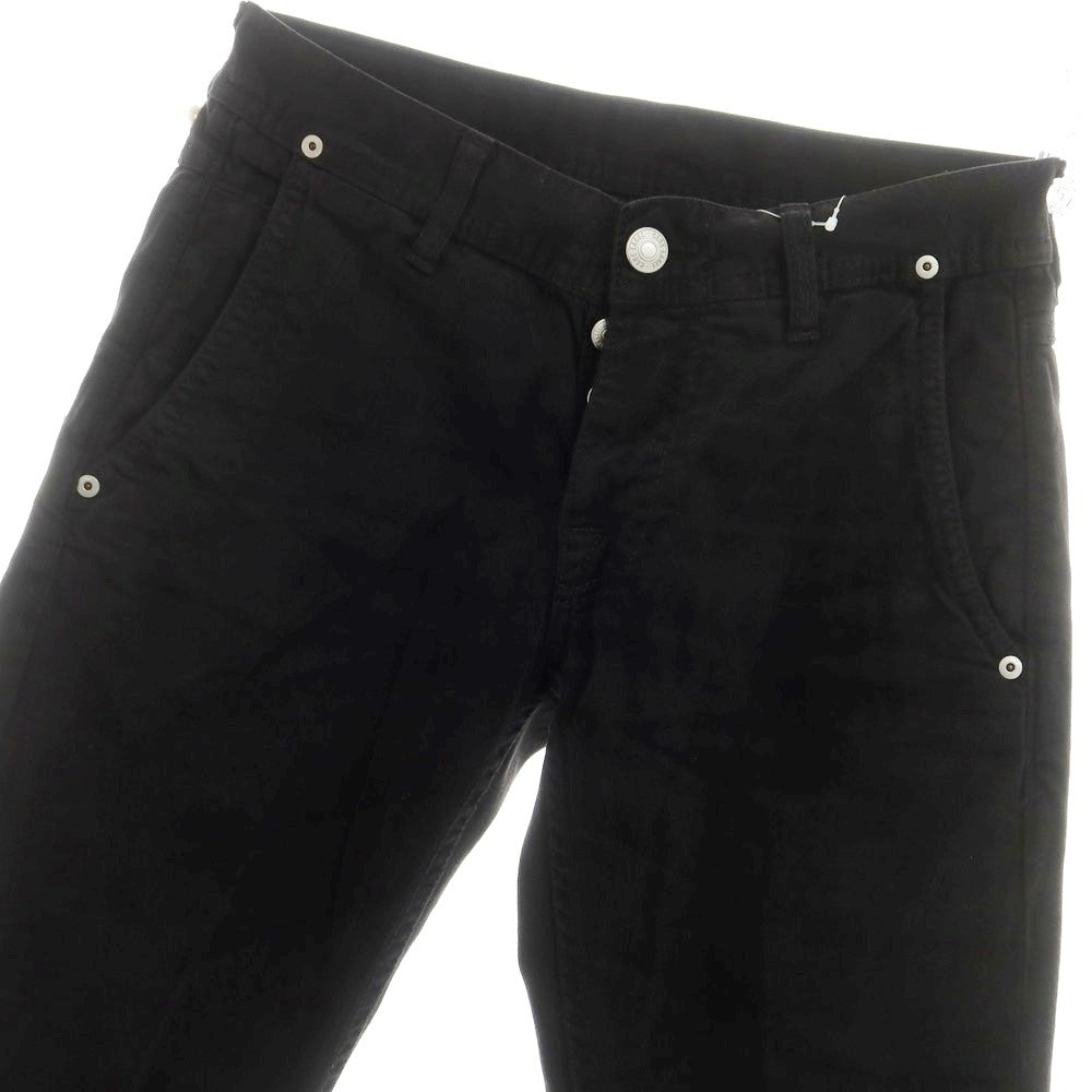 【SALE20％OFF/返品不可】【中古】ケアレーベル Care label ストレッチ コットン デニムパンツ ブラック【 29 】【 状態ランクA 】【 メンズ 】