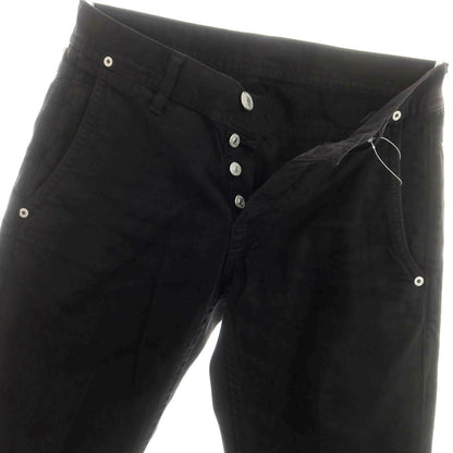[Used] Care label stretch cotton denim pants black [29] [Condition rank A] [Men&