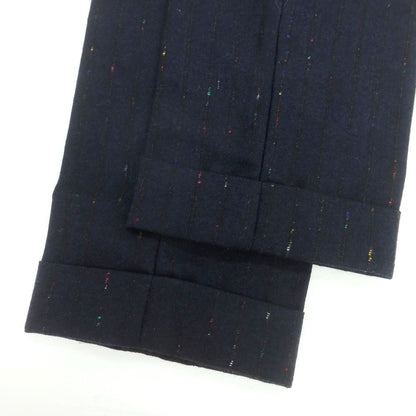 【中古】インコテックス INCOTEX ウール ドレススラックスパンツ ネイビー【 44 】【 状態ランクA 】【 メンズ 】