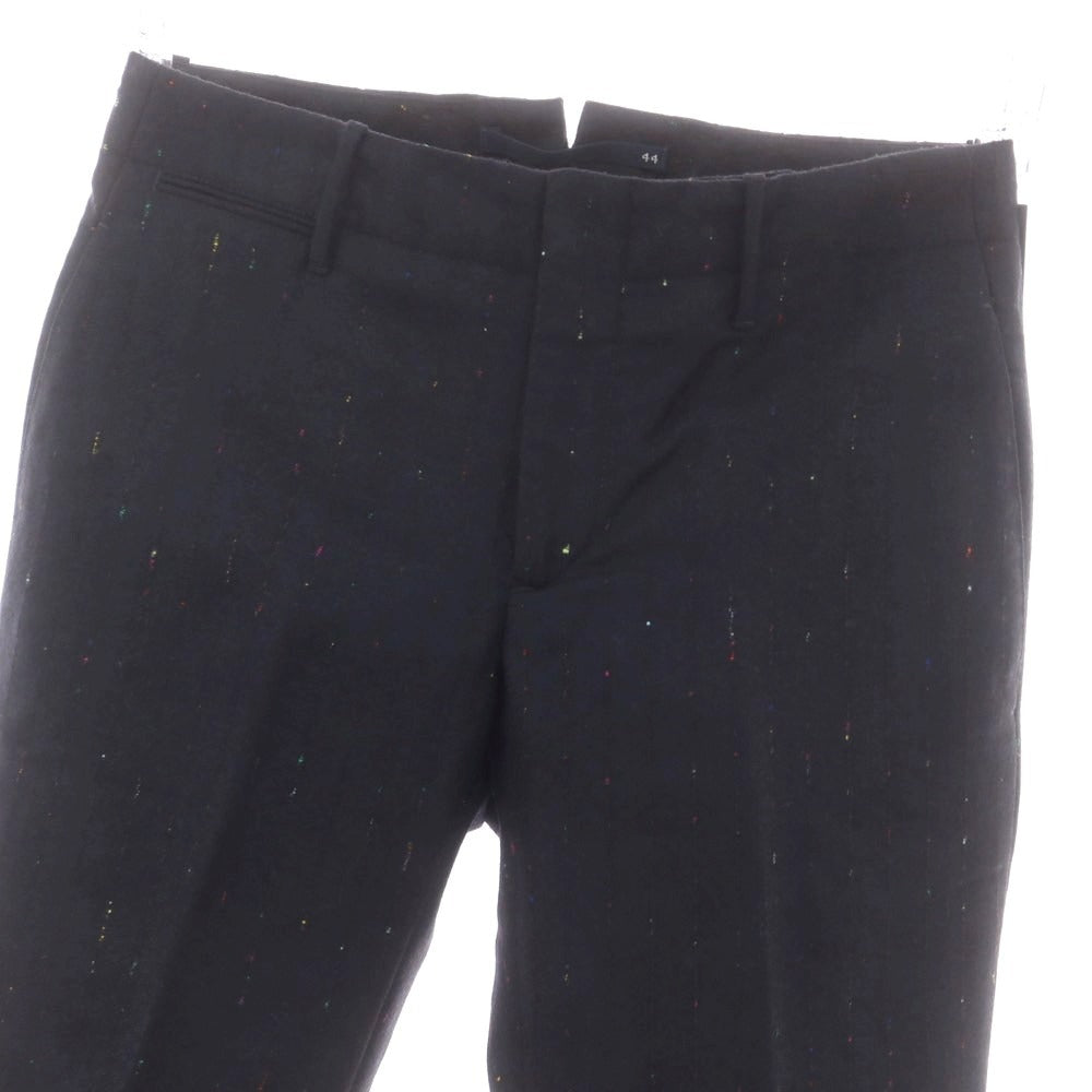 【中古】インコテックス INCOTEX ウール ドレススラックスパンツ ネイビー【 44 】【 状態ランクA 】【 メンズ 】