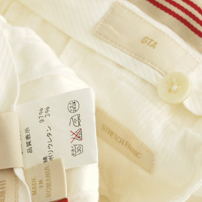 [Used] GTA Stretch Cotton Casual Slacks Pants White [42] [Condition Rank B] [Men&