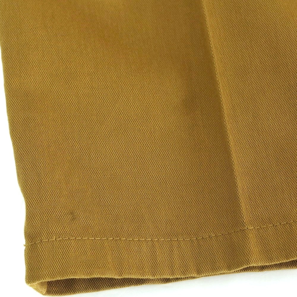 【中古】サンタニエッロ SANTANIELLO ストレッチ コットン カジュアルスラックスパンツ マスタード系【 46 】【 状態ランクB 】【 メンズ 】 [APD]