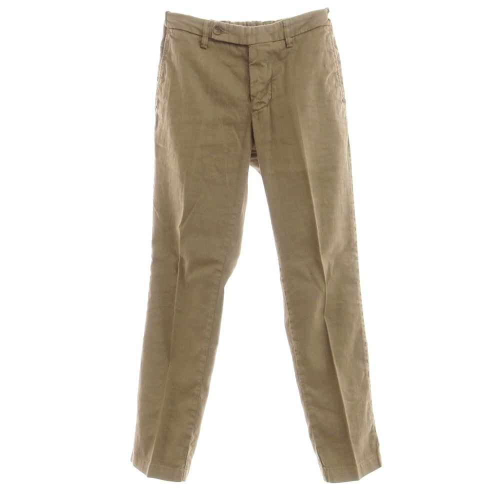 [Used] ENTRE AMIS stretch linen cotton easy pants, dark beige [30] [Condition rank B] [Men&