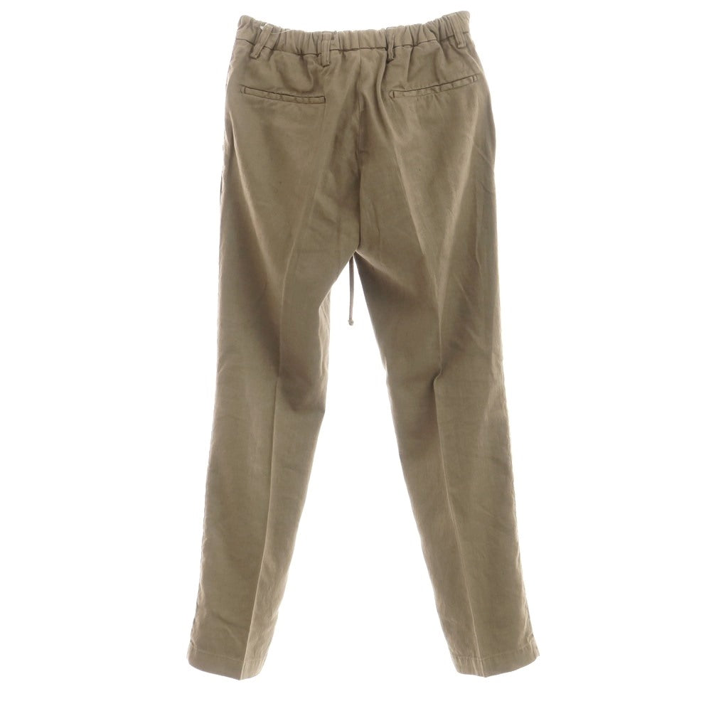 [Used] ENTRE AMIS stretch linen cotton easy pants, dark beige [30] [Condition rank B] [Men&