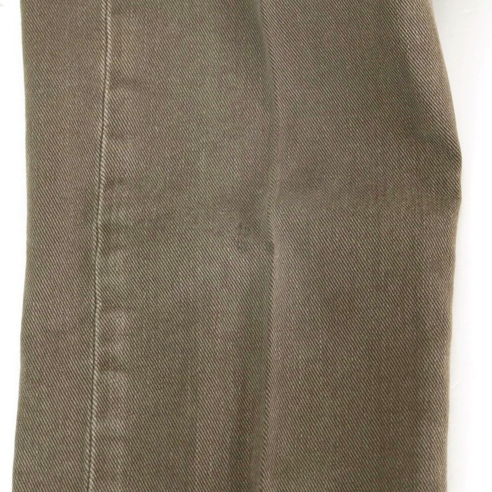 【中古】ケアレーベル Care label ストレッチ コットン デニムパンツ アッシュブラウン系【サイズ30】【 状態ランクB 】【 メンズ 】[EPD]
