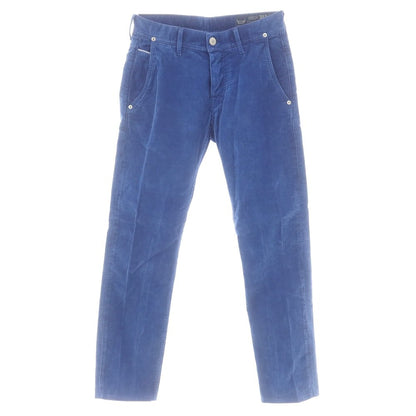 【中古】ケアレーベル Care label ストレッチ コーデュロイパンツ ブルー【 29 】【 状態ランクB 】【 メンズ 】