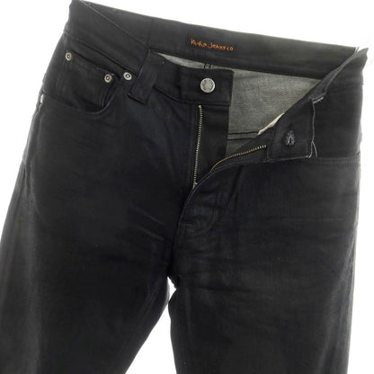 [Used] Nudie Jeans Stretch Cotton Jeans Denim Pants Black [29] [Condition Rank B] [Men&