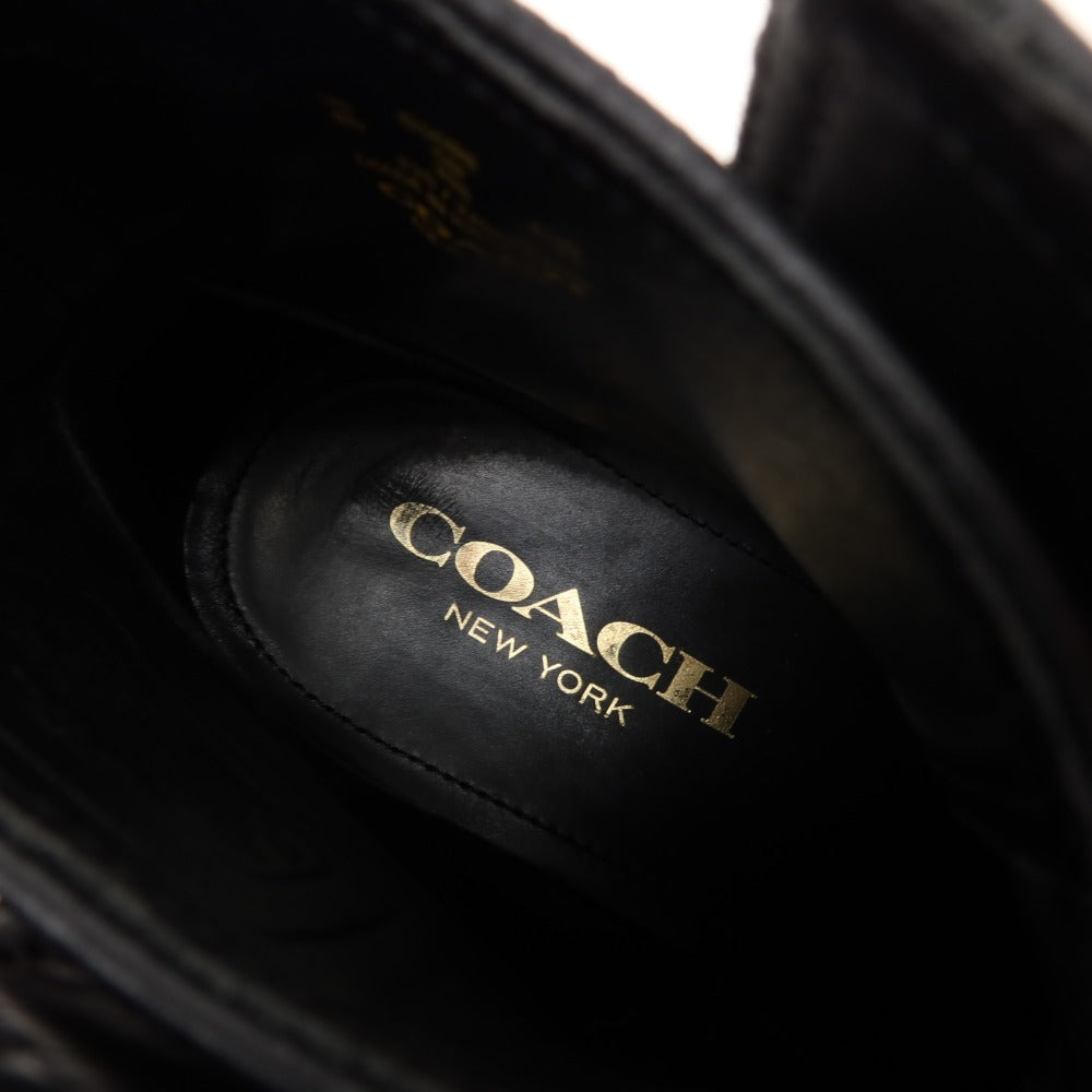 [Used] Coach Jodhpur Boots Black [25.5] [Condition Rank C] [Men&