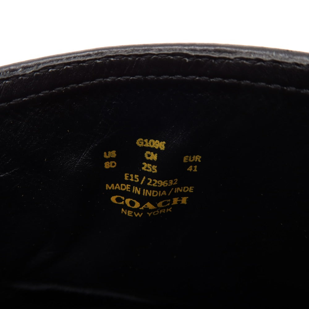 [Used] Coach Jodhpur Boots Black [25.5] [Condition Rank C] [Men&