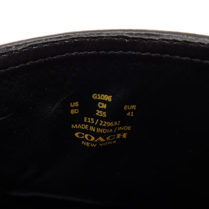 [Used] Coach Jodhpur Boots Black [25.5] [Condition Rank C] [Men&