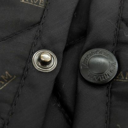 【中古】ラベンハム LAVENHAM ポリエステル ロゴ キルティングブルゾン ブラック【 38 】【 状態ランクB 】【 メンズ 】