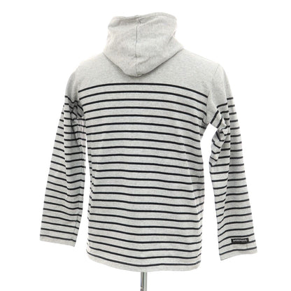 [Used] Barbarian Cotton Border Pullover Hoodie Gray x Black [M] [Condition Rank C] [Men&