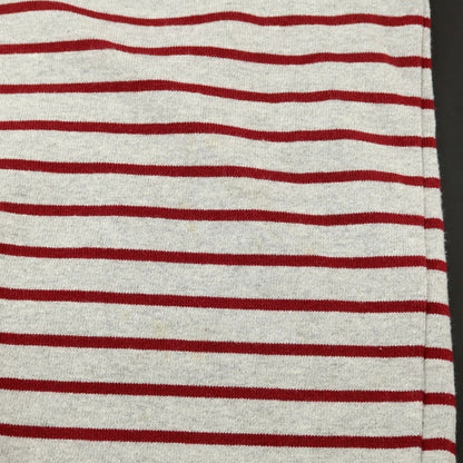 [Used] Barbarian Cotton Border Pullover Hoodie Gray x Red [M] [Condition Rank C] [Men&