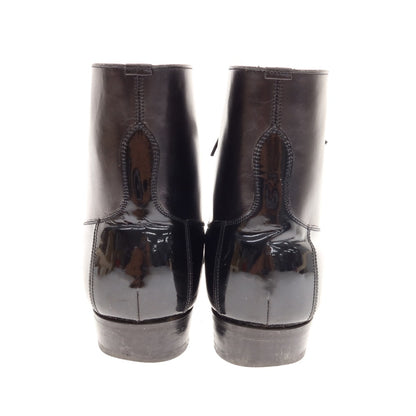 [Used] Otsuka OTSUKA Combi Lace-up Boots Black [24.5] [Condition Rank C] [Men&