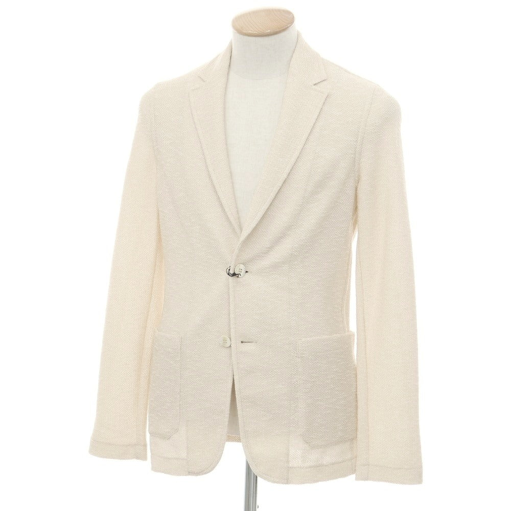 [Used] [Unused] T-JACKET Polyester cotton knit casual jacket Beige [XS] [Condition rank S] [Men&