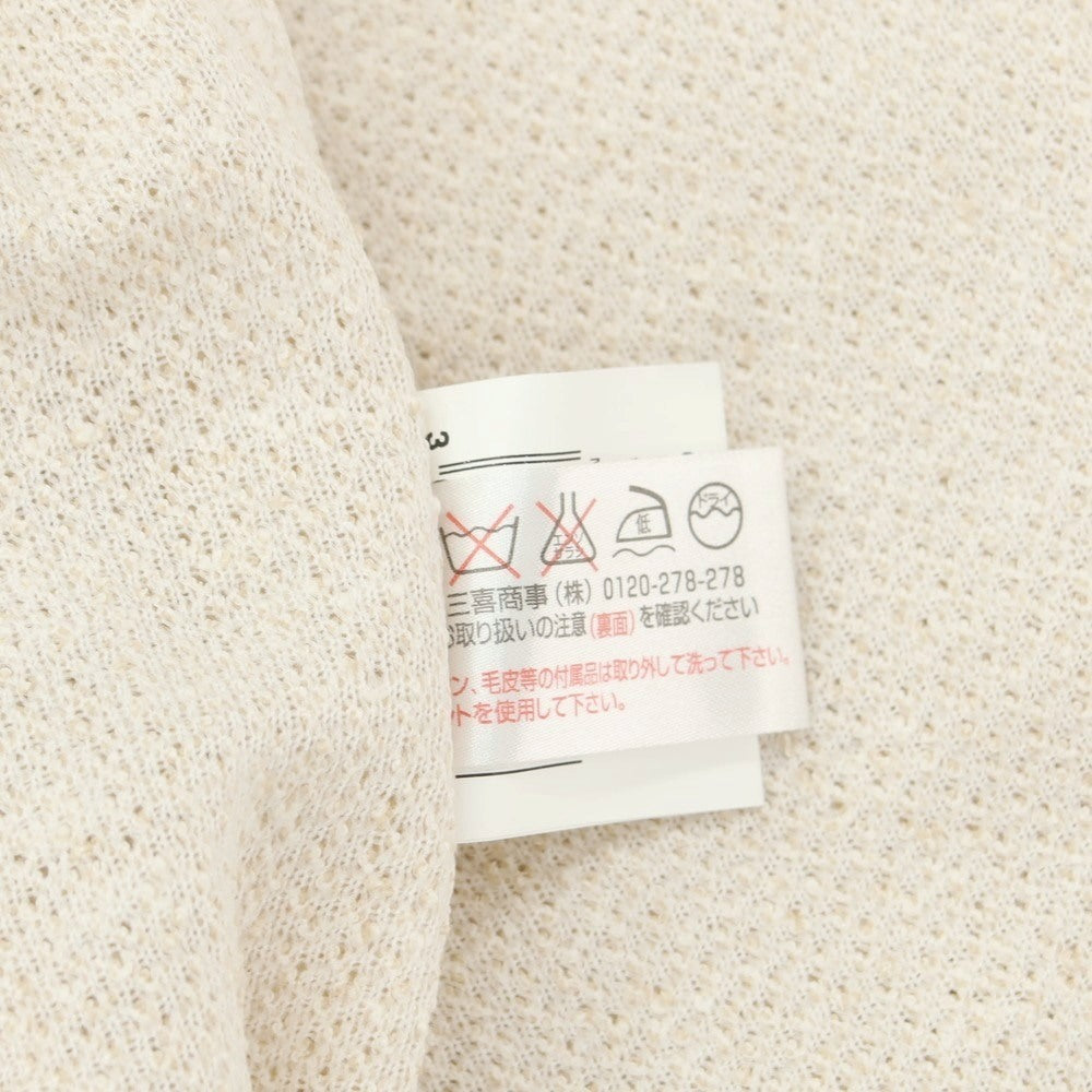 [Used] [Unused] T-JACKET Polyester cotton knit casual jacket Beige [XS] [Condition rank S] [Men&