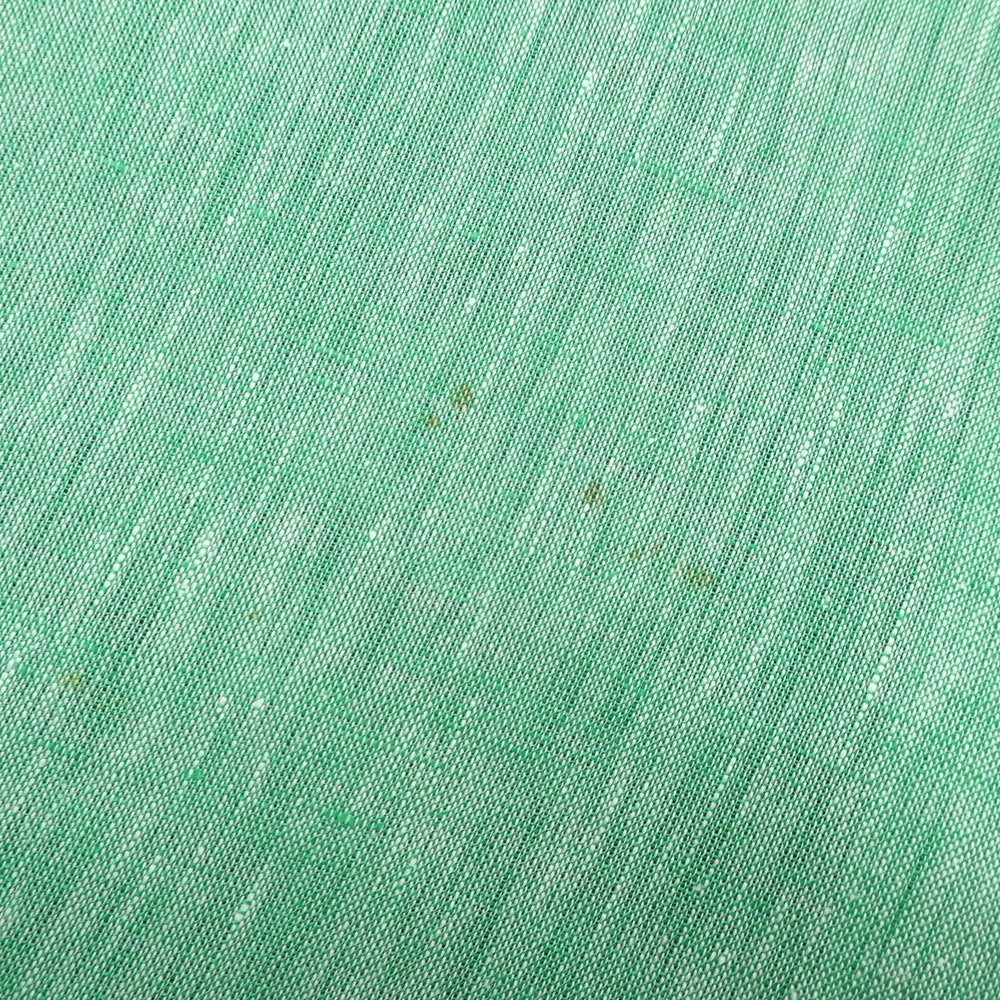 [Used] Giannetto Linen Horizontal Collar Casual Shirt Green [S] [Condition Rank A] [Men&