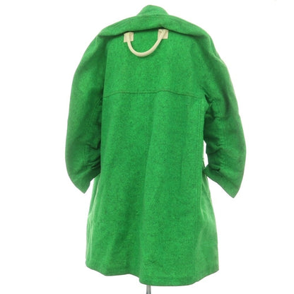 【中古】ウォルターヴァンベイレンドンク Walter Van Beirendonck ウールポリエステル ステンカラーコート ライトグリーン【 L 】【 状態ランクC 】【 メンズ 】