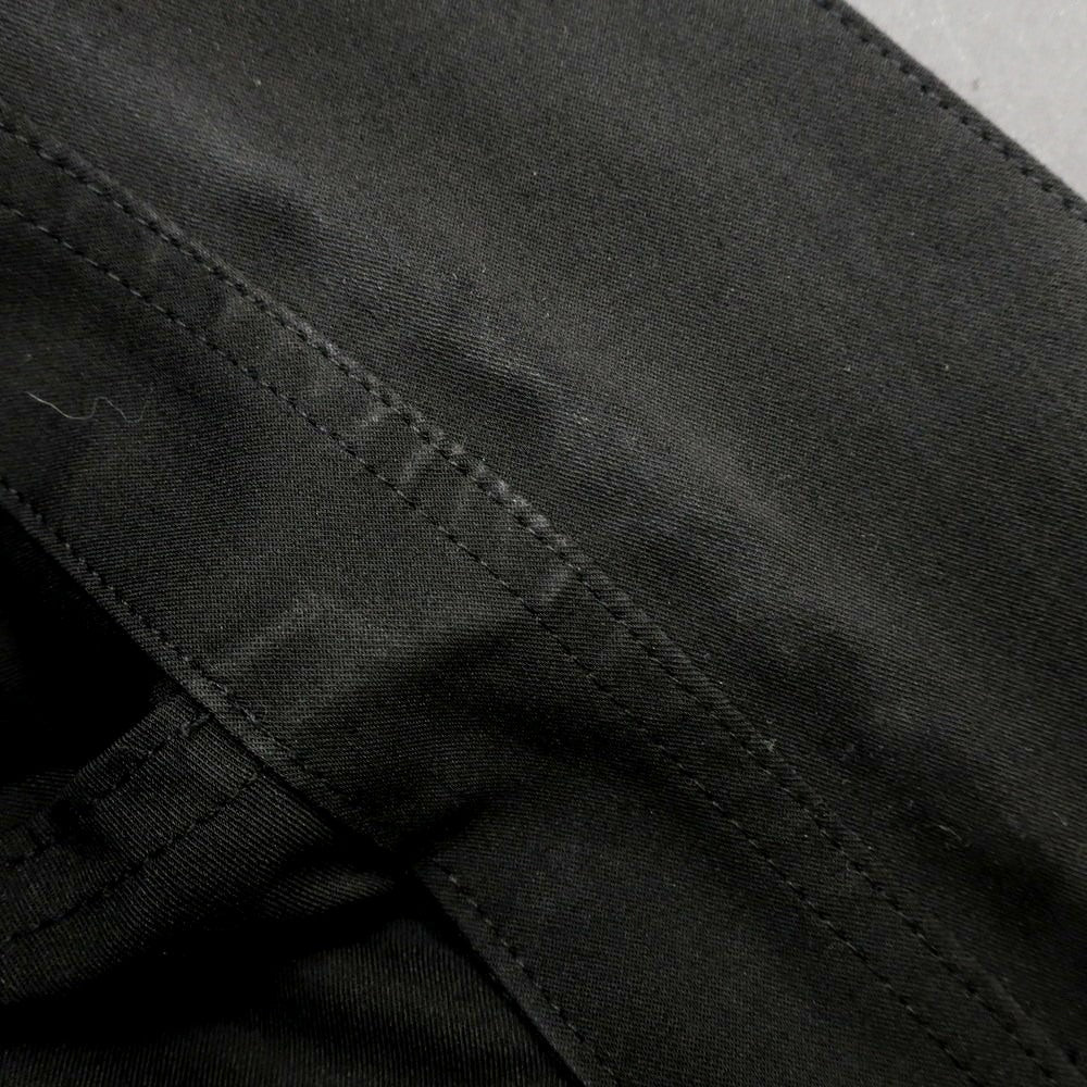 [Used] Ninety-Nine Percent Is 99%IS- Stretch Polyester Rayon Casual Shirt Black [4] [Condition Rank B] [Men&