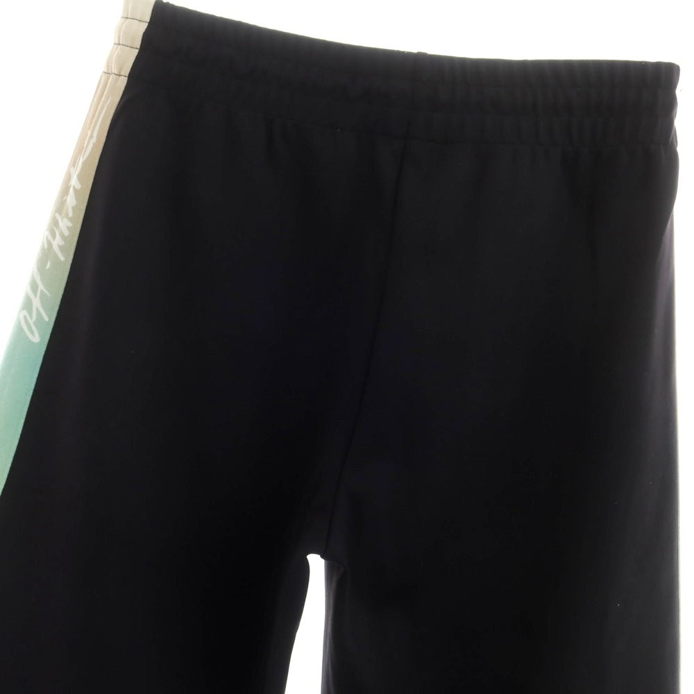 【中古】オフホワイト OFF-WHITE ナイロン ジャージー イージーパンツ ダークネイビー【サイズM】【 状態ランクB 】【 メンズ 】[EPD]
