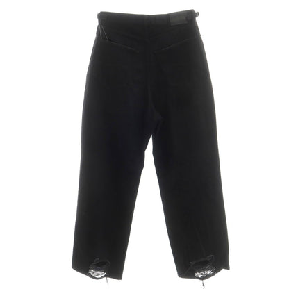 [Used] BALENCIAGA Distressed Cotton Denim Pants Black [S] [Condition Rank B] [Men&