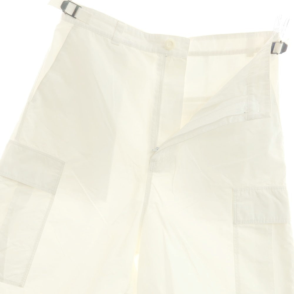 [Used] BALENCIAGA Cotton Cargo Shorts White [XS] [Condition Rank C] [Men&