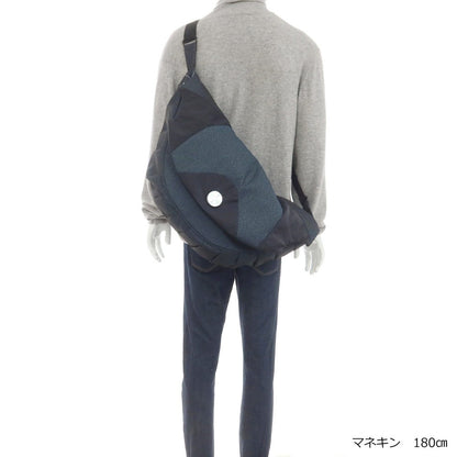 [Used] [Unused] Komawear Nylon Shoulder Bag Navy x Black [Condition Rank S] [Men&