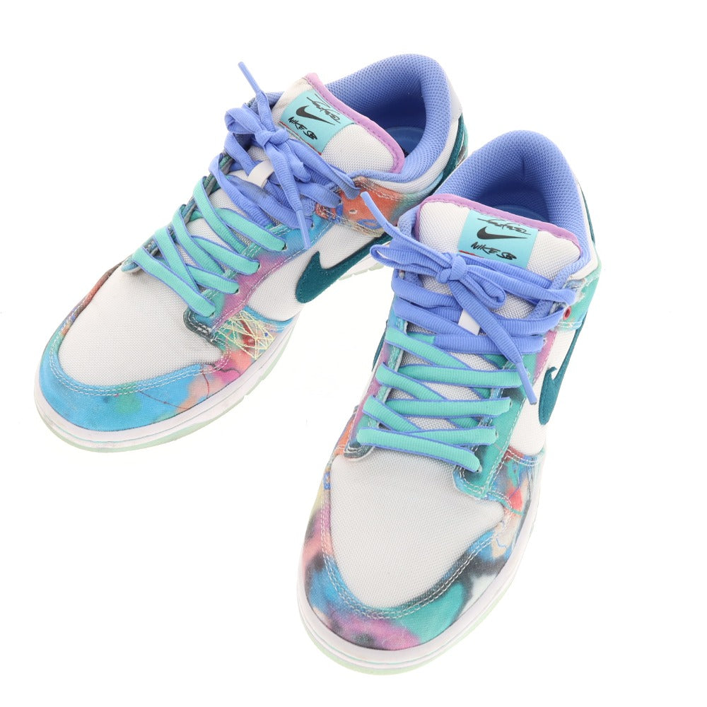 [Used] Nike NIKE x FUTURA SB DUNK LOW OG QS sneakers, blue x white [28cm] [Condition rank B] [Men&