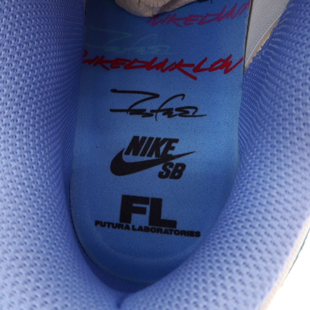 [Used] Nike NIKE x FUTURA SB DUNK LOW OG QS sneakers, blue x white [28cm] [Condition rank B] [Men&