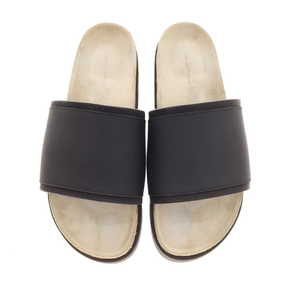 [Used] Hender Scheme caterpillar Kamaboko sole sandals, black [Name removed (5th place)] [Condition rank C] [Men&