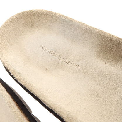 [Used] Hender Scheme caterpillar Kamaboko sole sandals, black [Name removed (5th place)] [Condition rank C] [Men&