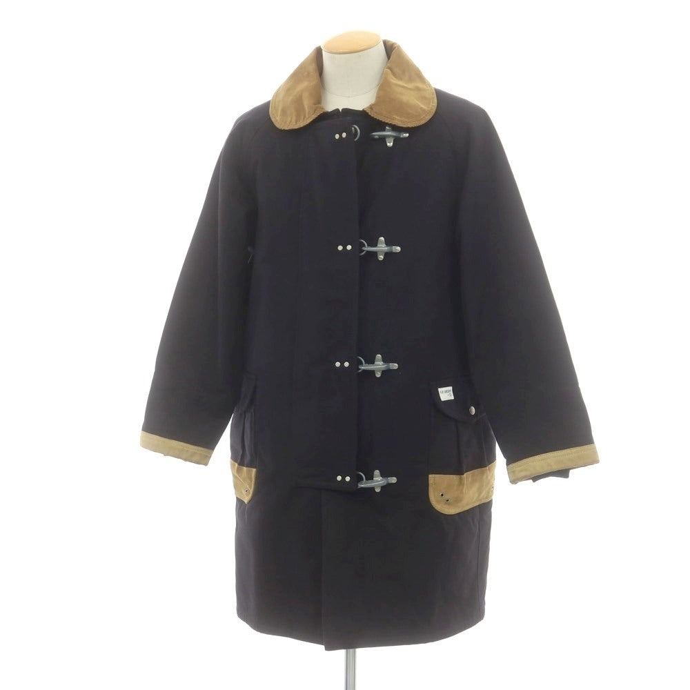 【中古】フェイ FAY キャンバス 中綿入り 4フックコート ブラック【 S 】【 状態ランクC 】【 メンズ 】