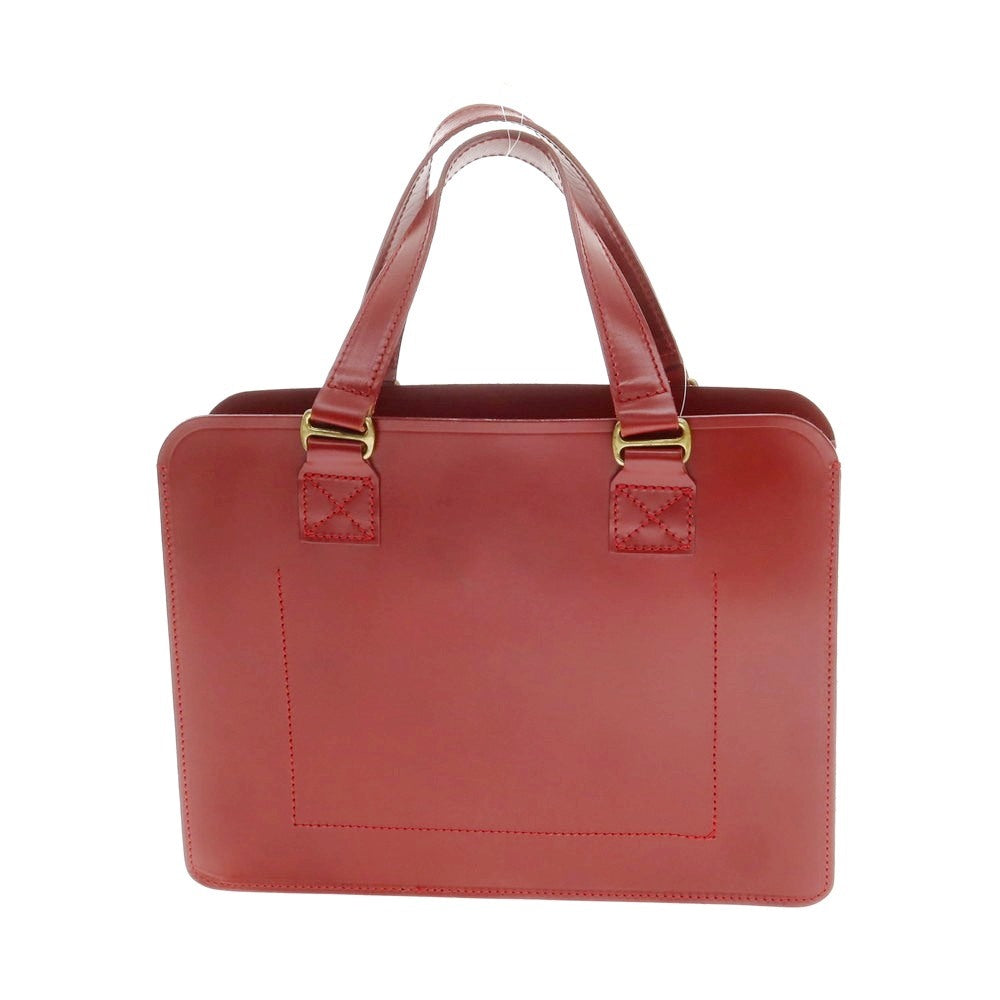 [Used] GLENROYAL Bridle Leather Tote Bag Red [Condition Rank B] [Men&