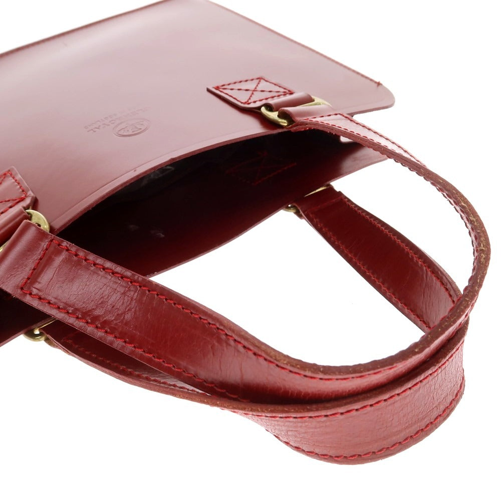 [Used] GLENROYAL Bridle Leather Tote Bag Red [Condition Rank B] [Men&