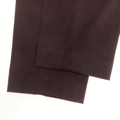 【中古】インコテックス スローウェア INCOTEX SLOWEAR コットンセルロース カジュアルスラックスパンツ ダークパープル【 50 】【 状態ランクB 】【 メンズ 】