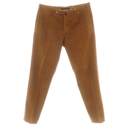 【中古】インコテックス INCOTEX ストレッチコットン カジュアルスラックスパンツ ブラウン【 48 】【 状態ランクC 】【 メンズ 】