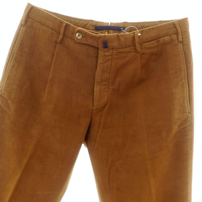 【中古】インコテックス INCOTEX ストレッチコットン カジュアルスラックスパンツ ブラウン【 48 】【 状態ランクC 】【 メンズ 】