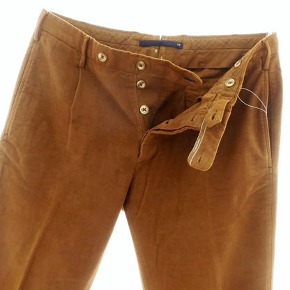 【中古】インコテックス INCOTEX ストレッチコットン カジュアルスラックスパンツ ブラウン【 48 】【 状態ランクC 】【 メンズ 】