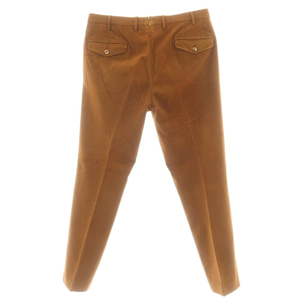 【中古】インコテックス INCOTEX ストレッチコットン カジュアルスラックスパンツ ブラウン【 48 】【 状態ランクC 】【 メンズ 】