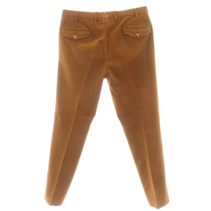 【中古】インコテックス INCOTEX ストレッチコットン カジュアルスラックスパンツ ブラウン【 48 】【 状態ランクC 】【 メンズ 】