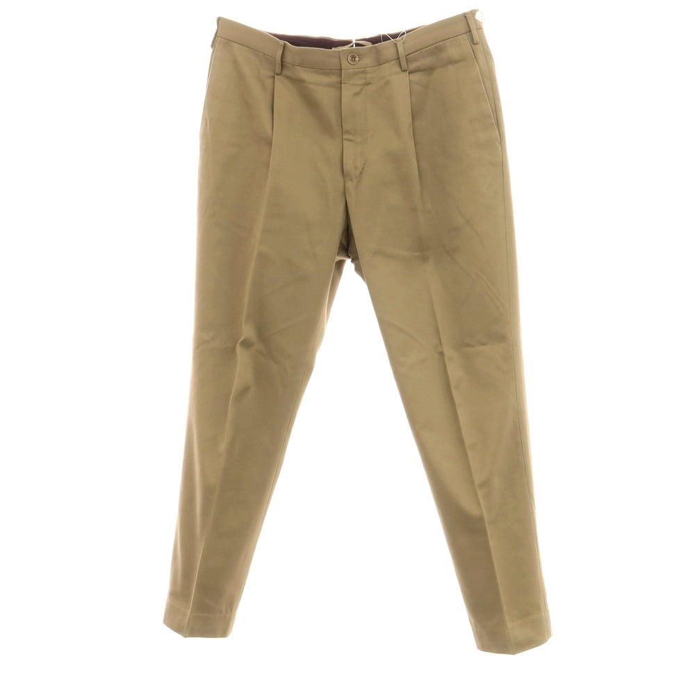 [Used] INCOTEX Cotton Casual Slacks Pants Khaki Beige [50] [Condition Rank B] [Men&