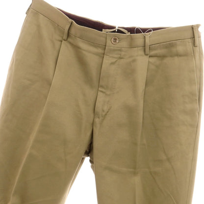[Used] INCOTEX Cotton Casual Slacks Pants Khaki Beige [50] [Condition Rank B] [Men&