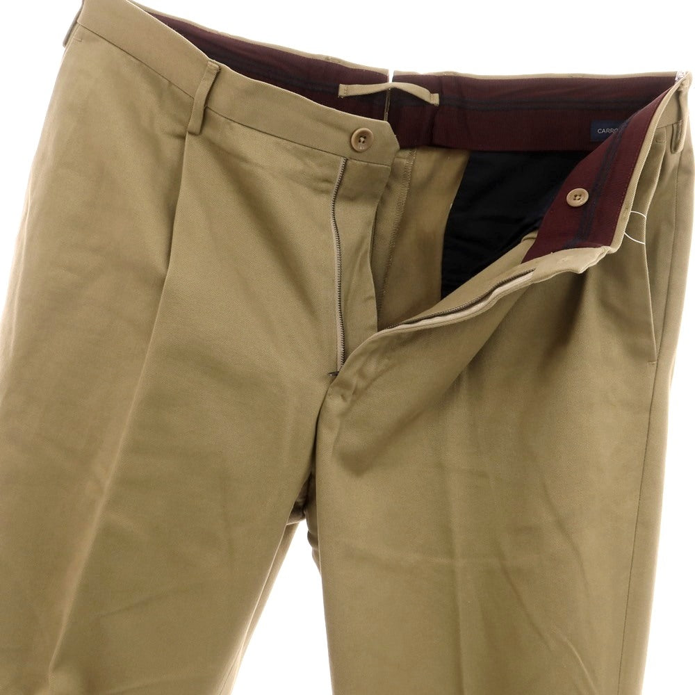 [Used] INCOTEX Cotton Casual Slacks Pants Khaki Beige [50] [Condition Rank B] [Men&