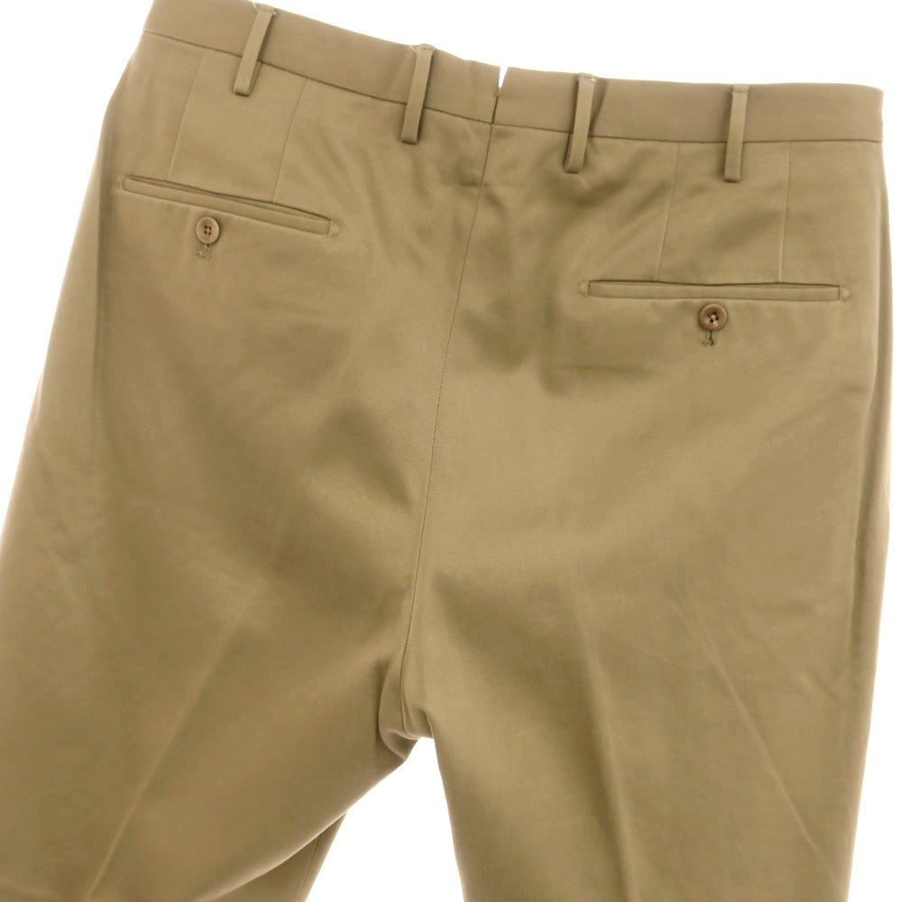 [Used] INCOTEX Cotton Casual Slacks Pants Khaki Beige [50] [Condition Rank B] [Men&