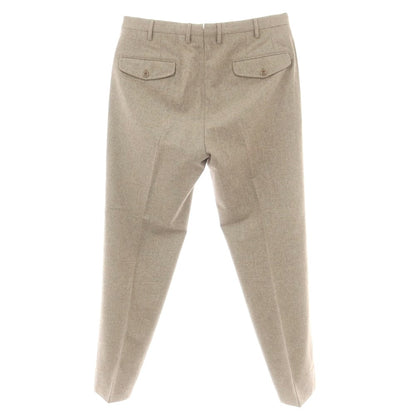 【中古】インコテックス INCOTEX ウール ドレススラックスパンツ グレージュ【 50 】【 状態ランクA 】【 メンズ 】