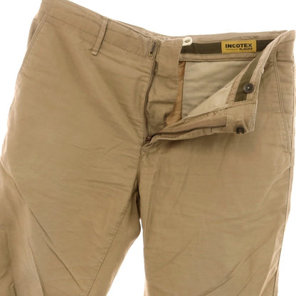 [Used] INCOTEX Cotton Work Pants Khaki Beige [34] [Condition Rank C] [Men&