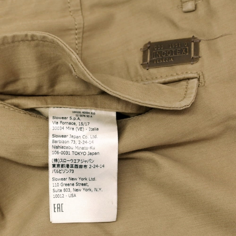 [Used] INCOTEX Cotton Work Pants Khaki Beige [34] [Condition Rank C] [Men&